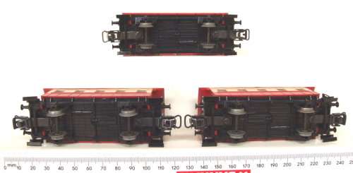 MARKLIN HO: Vintage 3-rail AC Pass Coaches in Trans-Europe livery, Good un-boxed condition (Germany)