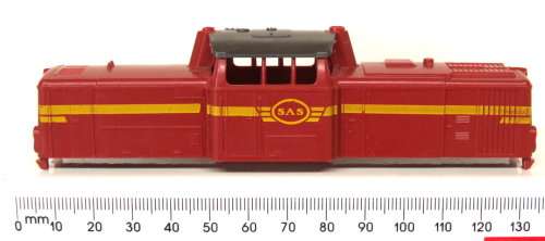 LIMA HO: SAR Diesel Locomotive body in Very Good Shape for Spares (Italy)