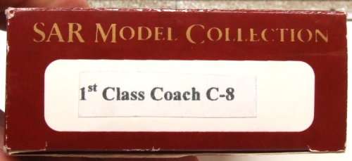 SARM HO: SAR Trans Karoo 1st Class C-8 Coach in New boxed condition (RSA)