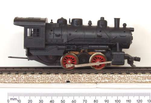 LIMA HO: 0-4-0 Tank Steam Locomotive without Tender in Very Good un-boxed, used condition (Italy)