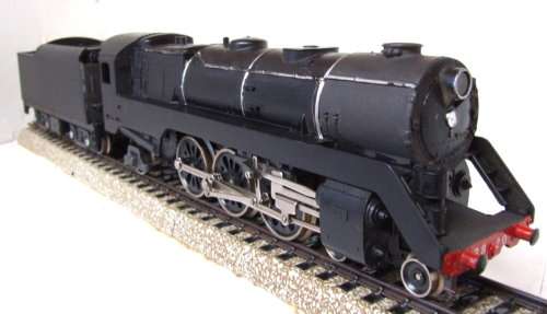 LIMA HO: 4-6-2 Class 38 Unmarked Steam Locomotive + Tender in good un-boxed, used condition (Italy)