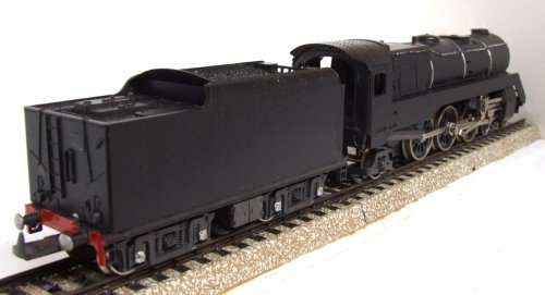 LIMA HO: 4-6-2 Class 38 Unmarked Steam Locomotive + Tender in good un-boxed, used condition (Italy)