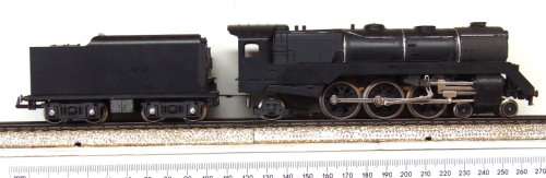 LIMA HO: 4-6-2 Class 38 Unmarked Steam Locomotive + Tender in good un-boxed, used condition (Italy)