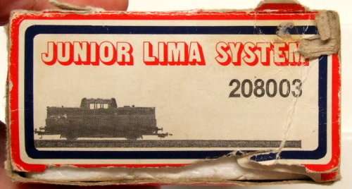 LIMA HO: SAR Red Locomotive in LIKE NEW boxed operating condition (Italy)