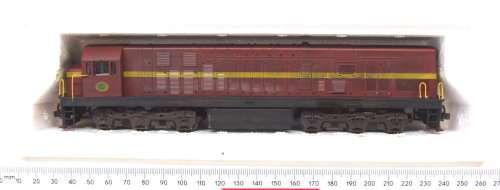 FRATESCHI HO: SAR Brown Class-34 EMD Locomotive(34-130) in Good Weathered boxed condition(USA)