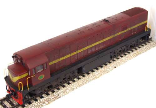 FRATESCHI HO: SAR Brown Class-34 EMD Locomotive(34-130) in Good Weathered boxed condition(USA)
