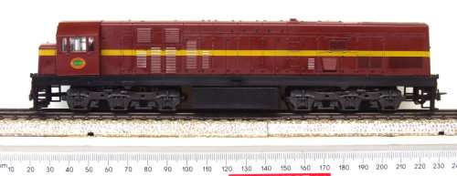 FRATESCHI HO: SAR Brown Class-34 EMD Locomotive(34-509) in New boxed condition(USA)