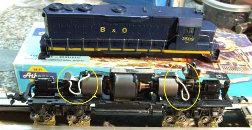 ATHEARN HO: Detailed EMD GP 35 B&O Diesel  Locomotive in Fair boxed condition (USA)