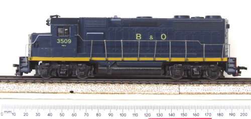 ATHEARN HO: Detailed EMD GP 35 B&O Diesel  Locomotive in Fair boxed condition (USA)