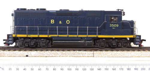 ATHEARN HO: Detailed EMD GP 35 B&O Diesel  Locomotive in Fair boxed condition (USA)