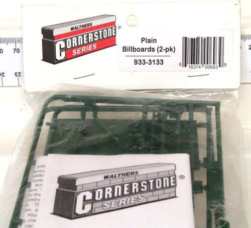 WHALTHERS SCENERY HO: 2pc Packaged Bill Boards in New Unassembled Complete condition(USA)