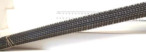 LIMA HO/OO: 7pc Mixed FlexTrack of 0.9m in Length Fair used boxed condition.(Italy)