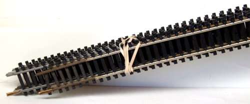 LIMA HO/OO: 7pc Mixed FlexTrack of 0.9m in Length Fair used boxed condition.(Italy)