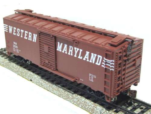 BACHMANN SILVER HO: WM American 40' Box Car in Like New boxed condition (China)