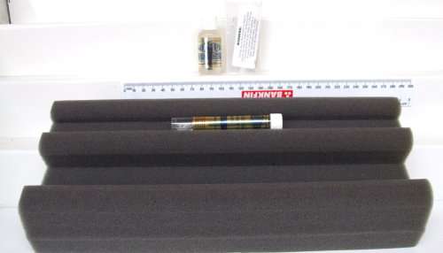 SOLDERING KIT: 4pc White Metal and Brass Assembly Kit in New Packaged condition(USA)