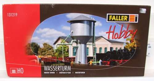 FALLER SCENERY HO: Unassembled Water Tower in NEW Sealed boxed condition (Germany)