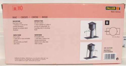FALLER SCENERY HO: Unassembled Water Tower in NEW Sealed boxed condition (Germany)