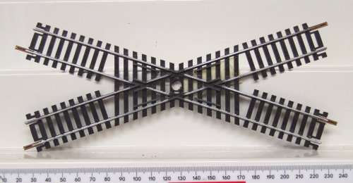 LIMA HO: Metal 36 Deg Crossovers Track (403041) in good used condition.(Italy)