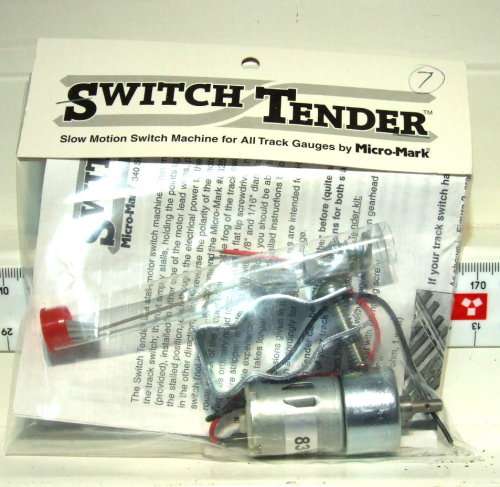 MICRO MARK ACC HO: Universal 12v Electric Point Motor Kit in New Sealed packaged condition(USA)