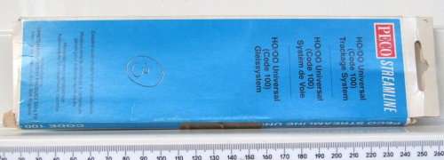 PECO HO/OO: Nickel Silver L/Hand Man Turnout(SL96)Code100 in Good used operational condition.(Eng)