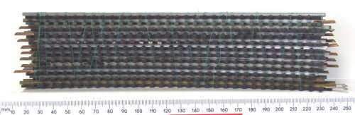 LIMA HO: 12pc Vintage Mixed Curved Track in SCRAP condition.(Italy)