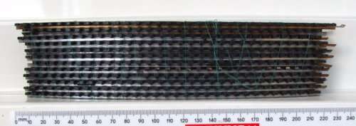 LIMA HO: 12pc Vintage Mixed Curved Track in SCRAP condition.(Italy)