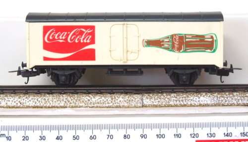 LIMA HO: COKA-COLA Refrigerated Wagon in Good un-boxed condition (Italy)
