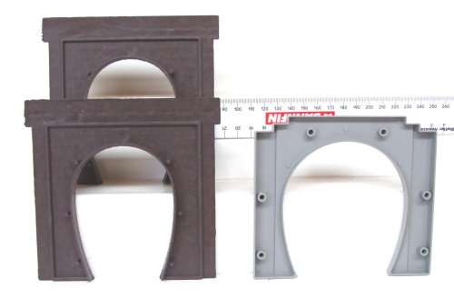 SCENERY HO/OO:3x Tunnel Entrance for your Layout in Good Used Condition.