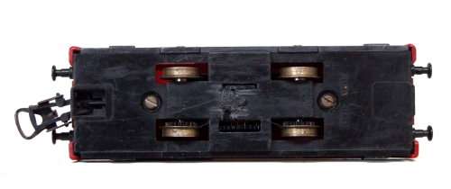 LIMA HO: SAR Red Shunter Locomotive in fair un-boxed operating condition (Italy)