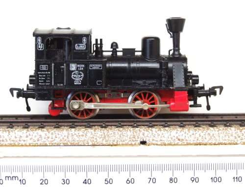 FLEISCHMANN HO: Vintage 0-4-0 Steam Shunter Loco in Fair Operating Used Condition  (Germany)