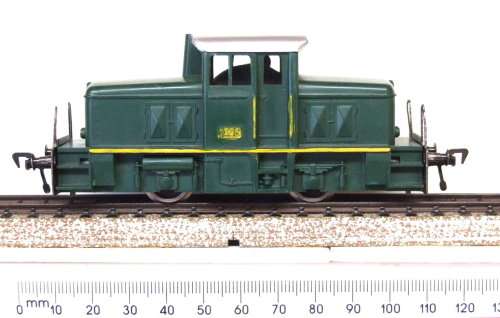 FLEISCHMANN HO: Vintage Diesel Shunter Loco in Fair Operating Used Condition  (Germany)