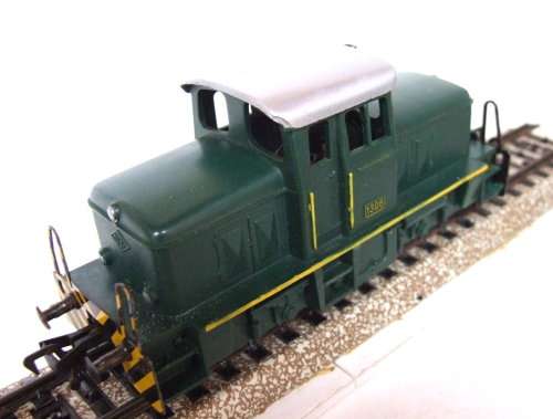 FLEISCHMANN HO: Vintage Diesel Shunter Loco in Fair Operating Used Condition  (Germany)