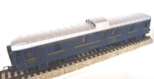 JOUEF HO: Blue Luggage/Guards Van in Fair, refurbished un-boxed condition (France)
