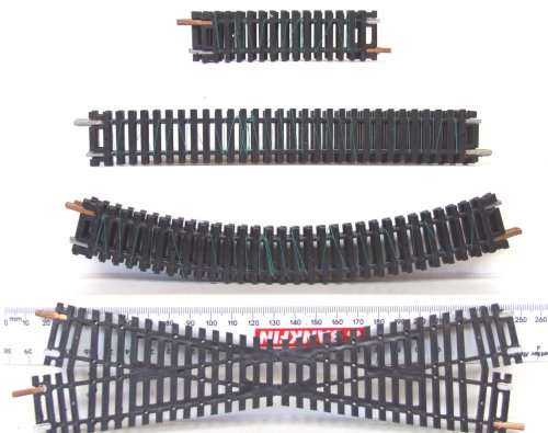 LIMA HO: 14pc Mixed Metal Track in Good,Used un-boxed condition.(Italy)