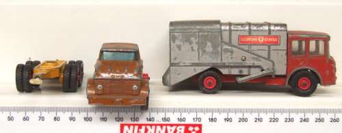 MATCHBOX KING SIZE: 3pc Models for Repair or Spares in Fair un-boxed used condition(Lesley England)