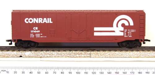 BACHMANN HO: 60' CR Reefer with Hook Horn couplings in good used & un-boxed condition(China)