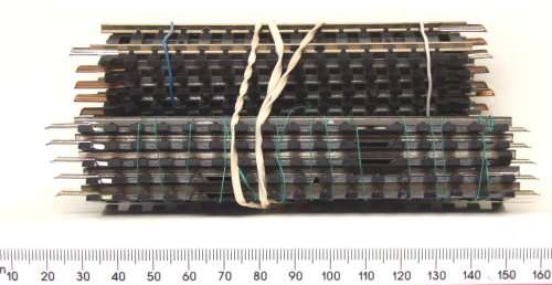 JOUEF/LIMA HO: 15pc Mixed Metal Track in Fair,Used un-boxed condition.(Italy)