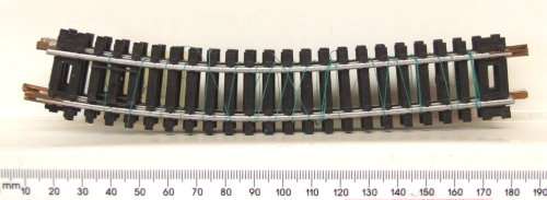 LIMA HO: 4pc Compensation Metal Track in Good,Used un-boxed condition.(Italy)