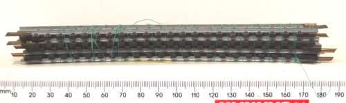 LIMA HO: 4pc Compensation Metal Track in Fair,Used un-boxed condition.(Italy)