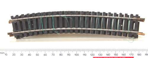LIMA HO: 4pc Compensation Metal Track in Fair,Used un-boxed condition.(Italy)