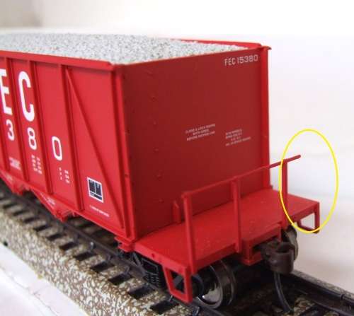 BACHMANN HO: Detailed American FEC Gravel Carrier in Very Good Un-used & unboxed condition(China)