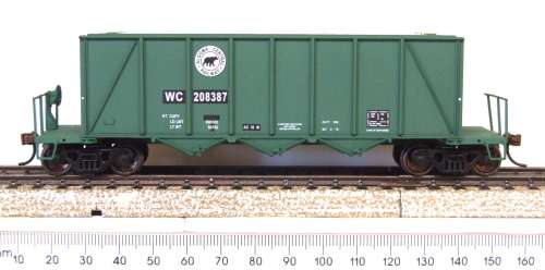 BACHMANN HO: Detailed American ACR Gravel Carrier in Very Good Un-used & unboxed condition(China)