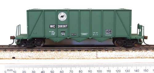 BACHMANN HO: Detailed American ACR Gravel Carrier in Very Good Un-used & unboxed condition(China)