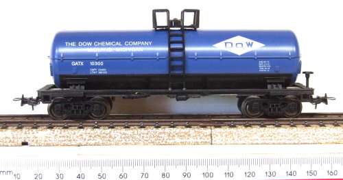 MEHANO HO: Highly Detailed DOW Tanker Wagon in Like New un-boxed condition (Slovenia)