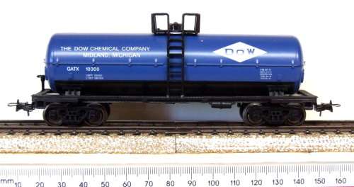 MEHANO HO: Highly Detailed DOW Tanker Wagon in Like New un-boxed condition (Slovenia)