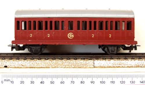 LIMA HO: SNCF Junior  Passenger Coach in Fair unboxed used condition (Italy)