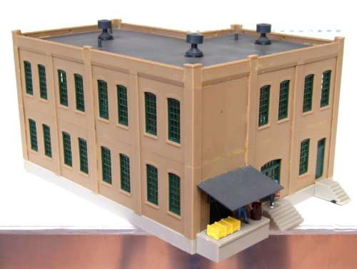 FALLER HO: Large Double Story Market Building and People in Good Un-boxed condition(Germany)