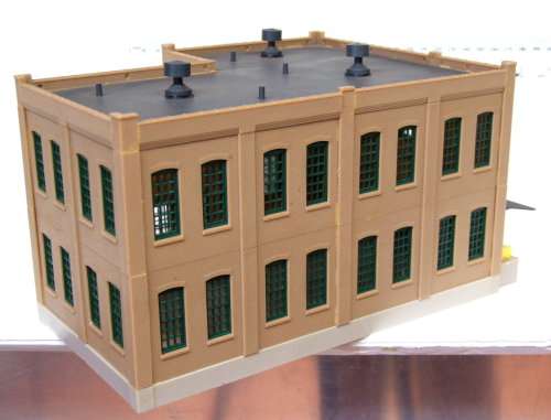 FALLER HO: Large Double Story Market Building and People in Good Un-boxed condition(Germany)