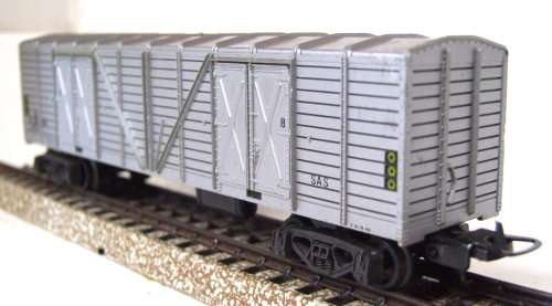 LIMA HO: This  SAR Vintage Silver OZ Wagon is in Good Used condition (Italy)