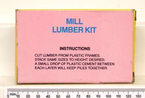 ATLAS ACC HO: On Auction is this Boxed Mill Lumber Kit in New un-used condition.(USA)